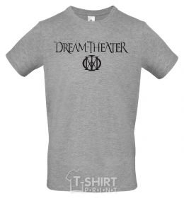 Men's T-Shirt DREAM THEATER grey фото