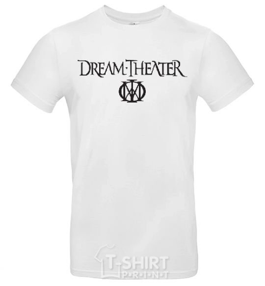 Мужская футболка DREAM THEATER Белый фото