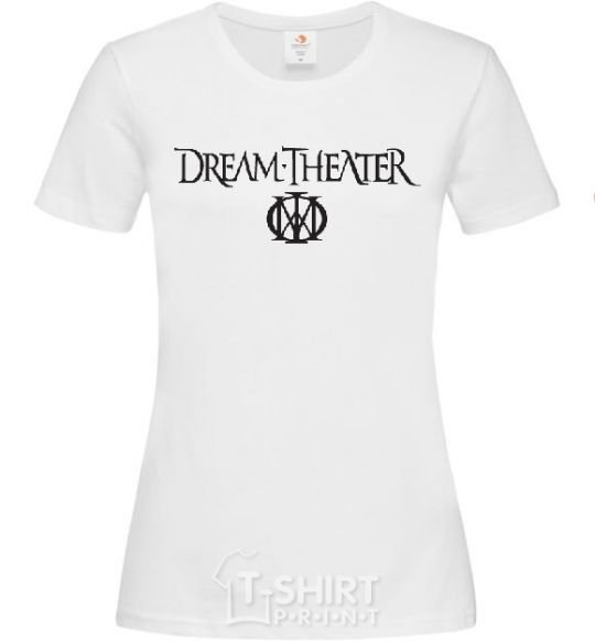 Женская футболка DREAM THEATER Белый фото