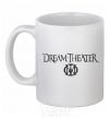 Ceramic mug DREAM THEATER White фото