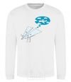 Sweatshirt AEROPLANE DREAMS White фото