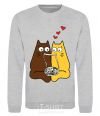 Sweatshirt CATS sport-grey фото