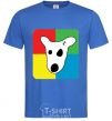 Men's T-Shirt Dog VK royal-blue фото