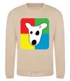 Sweatshirt Dog VK sand фото