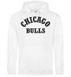 Men`s hoodie CHICAGO BULLS White фото