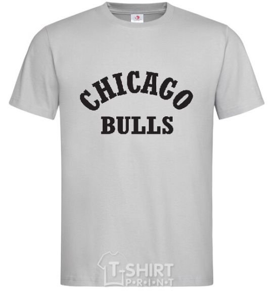 Мужская футболка CHICAGO BULLS Серый фото