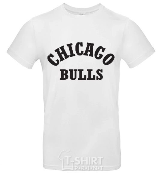 Мужская футболка CHICAGO BULLS Белый фото