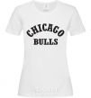 Women's T-shirt CHICAGO BULLS White фото