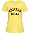 Women's T-shirt CHICAGO BULLS cornsilk фото