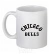 Ceramic mug CHICAGO BULLS White фото