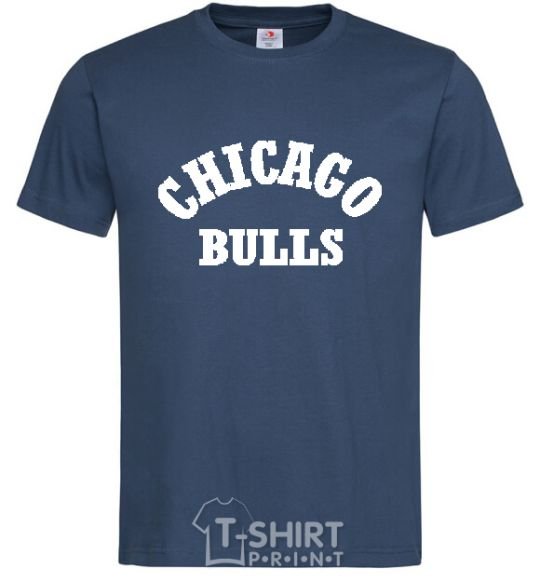Мужская футболка CHICAGO BULLS Темно-синий фото