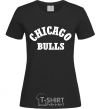 Women's T-shirt CHICAGO BULLS black фото