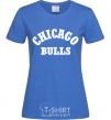 Женская футболка CHICAGO BULLS Ярко-синий фото