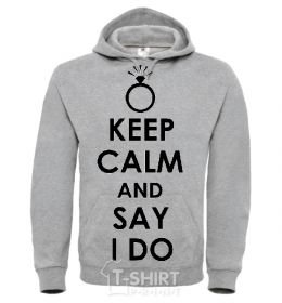 Men`s hoodie Keep calm and use the force black фото