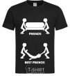 Men's T-Shirt BEST FRIEND V.1 black фото