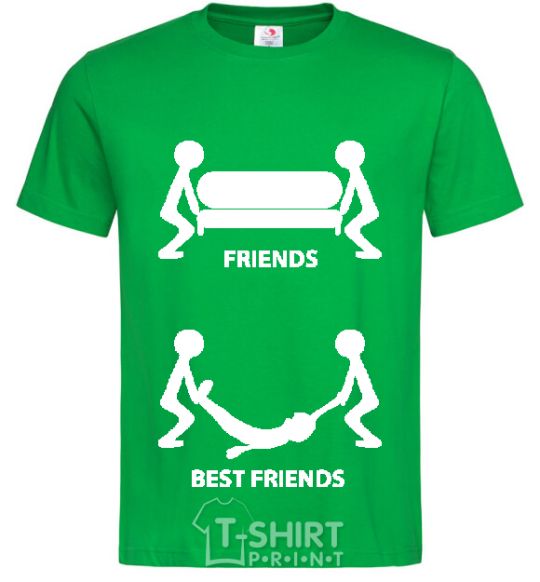 Men's T-Shirt BEST FRIEND V.1 kelly-green фото