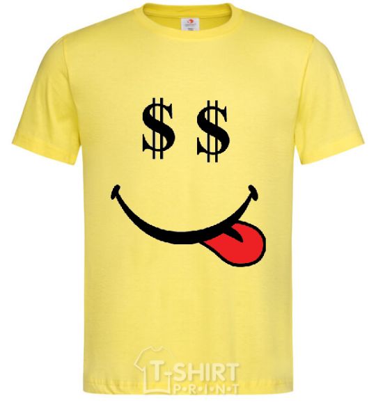 Men's T-Shirt DOLLARS cornsilk фото