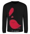 Sweatshirt BIRD'S LOVE №2 black фото