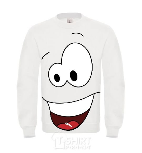 Sweatshirt HAPPY SMILE White фото