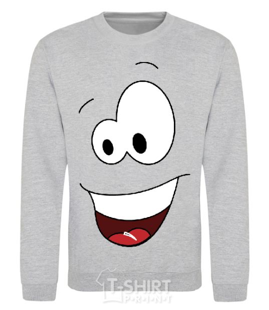 Sweatshirt HAPPY SMILE sport-grey фото