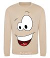 Sweatshirt HAPPY SMILE sand фото