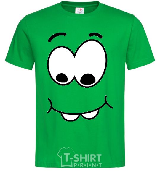 Men's T-Shirt SHY SMILE kelly-green фото