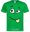 Men's T-Shirt TONGUE SMILE kelly-green фото