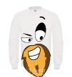 Sweatshirt BEARDY SMILE White фото