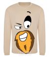 Sweatshirt BEARDY SMILE sand фото