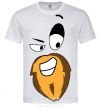 Men's T-Shirt BEARDY SMILE White фото