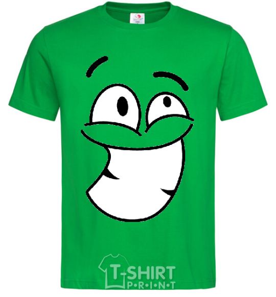 Men's T-Shirt BIG TEETH SMILE kelly-green фото