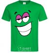 Men's T-Shirt FLIRTING SMILE kelly-green фото