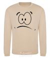 Sweatshirt SHOCKED SMILE sand фото