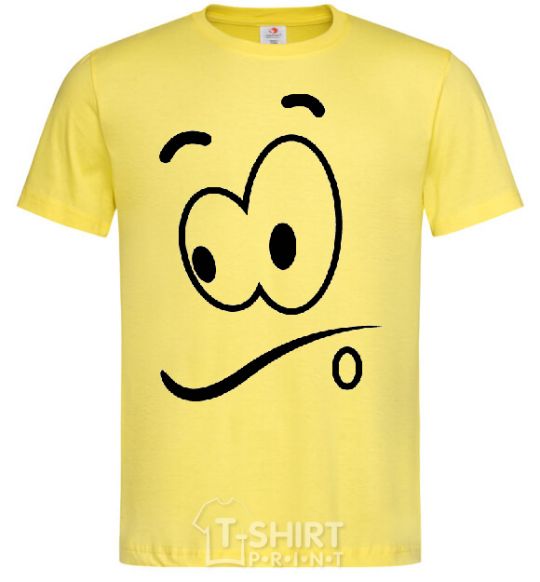 Men's T-Shirt STARRING SMILE cornsilk фото