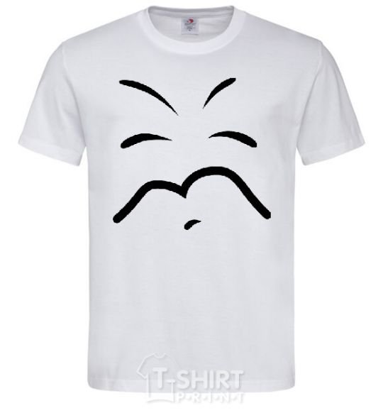 Men's T-Shirt SLEEPY SMILE White фото