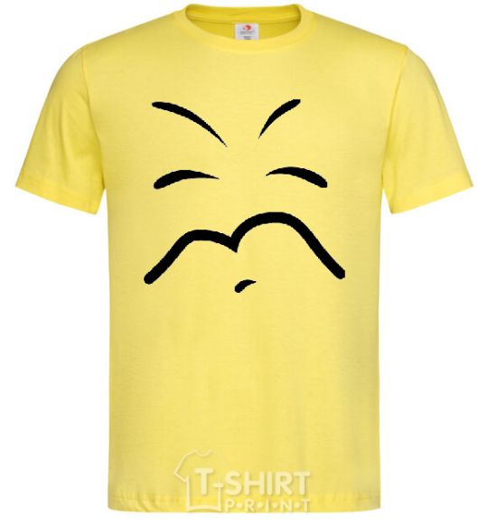 Мужская футболка SLEEPY SMILE Лимонный фото
