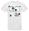 Men's T-Shirt SPUNCH BOB screams White фото