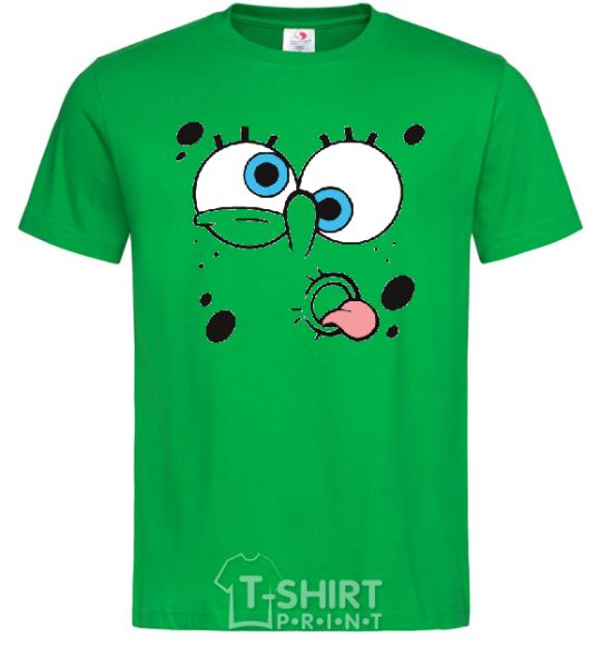 Men's T-Shirt SPUNCH BOB screams kelly-green фото