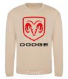 Sweatshirt DODGE sand фото