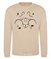 Sweatshirt SPUNCH BOB'S puzzled face sand фото