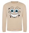 Sweatshirt SPUNCH BOB ухмыляющееся лицо sand фото