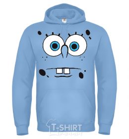 Men`s hoodie Patrick dances sky-blue фото