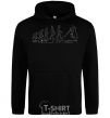 Men`s hoodie EVOLUTION black фото