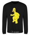 Sweatshirt Homer's naked black фото