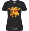 Women's T-shirt WINNIE THE POOH black фото