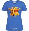 Women's T-shirt WINNIE THE POOH royal-blue фото