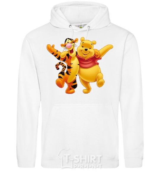 Men`s hoodie WINNIE THE POOH White фото