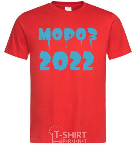 Men's T-Shirt FREEZE 2022 red фото