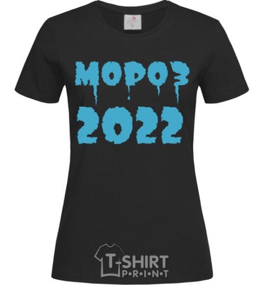 Women's T-shirt FREEZE 2022 black фото
