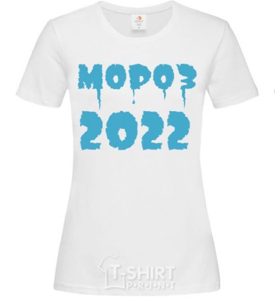 Women's T-shirt FREEZE 2022 White фото